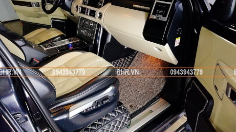 Thảm lót sàn ô tô 5D 6D Range Rover HSE chất da loại 1 sang trọng